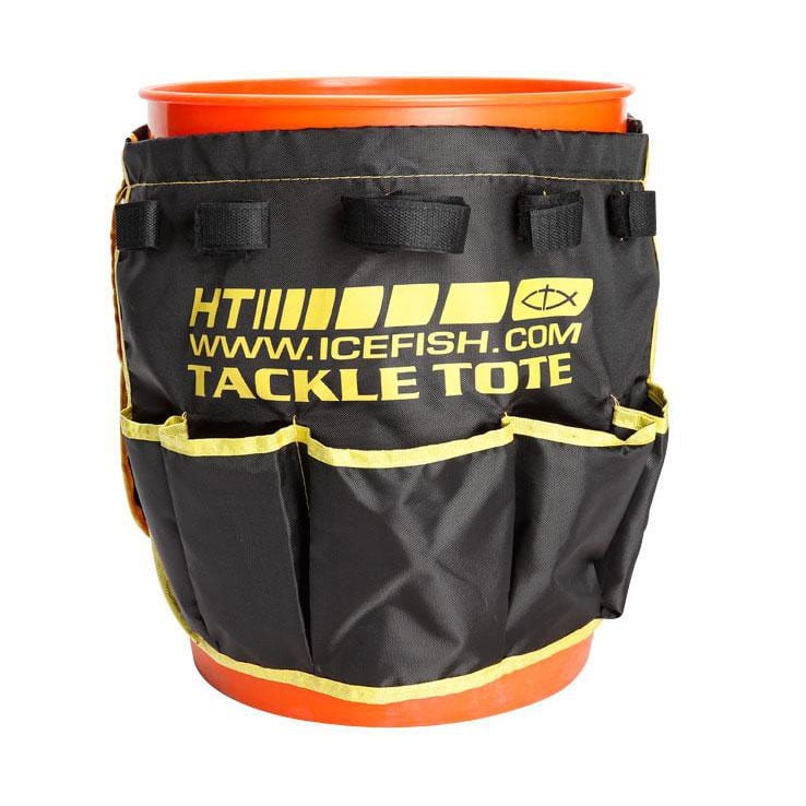 HT Enterprises Iceman Bucket Tote Ice Fishing Accessory