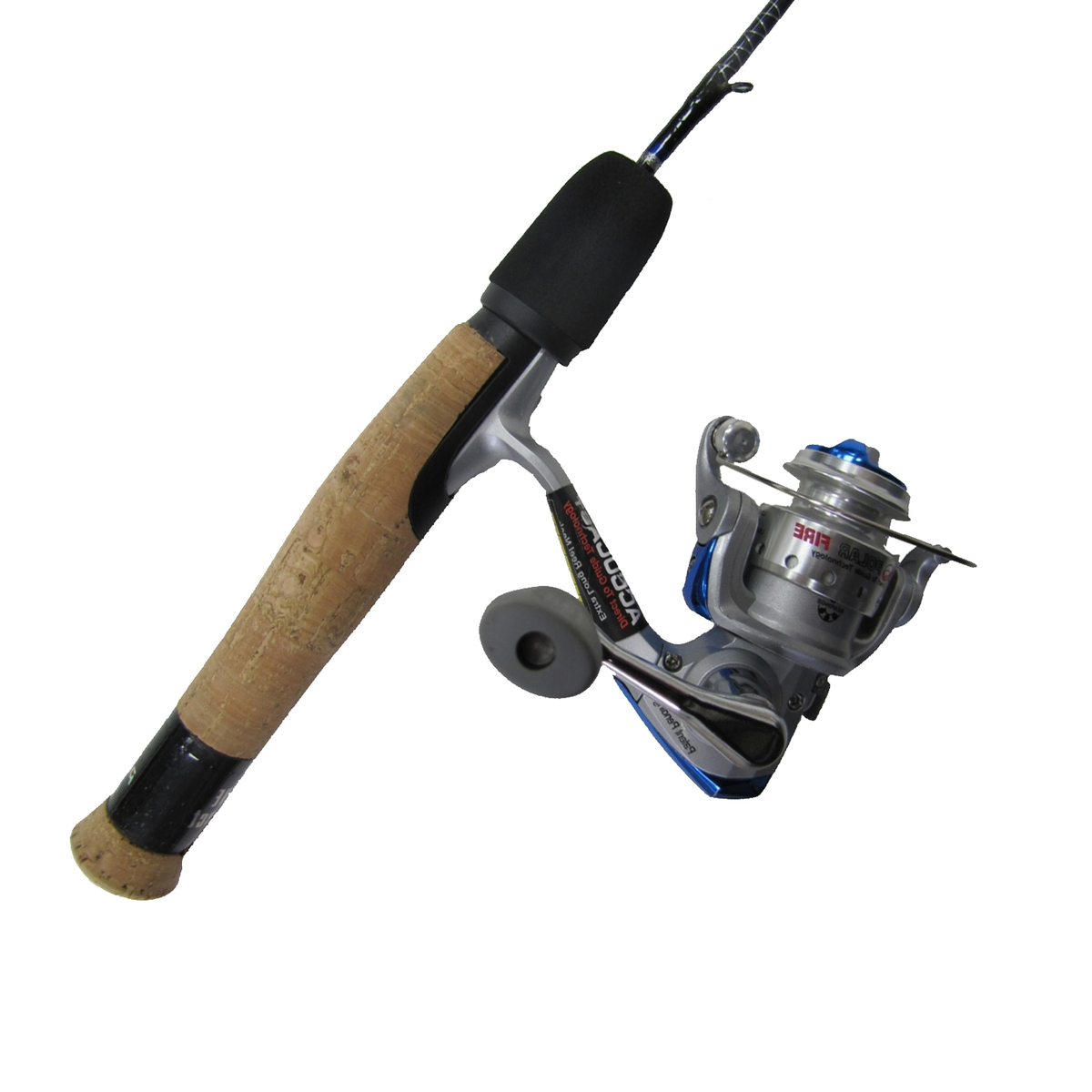HT Enterprises Polar Fire Blue Ice Fishing Rod and Reel Combo HT Enterprises Polar Fire Blue Ice Fishing Rod and Reel Combo