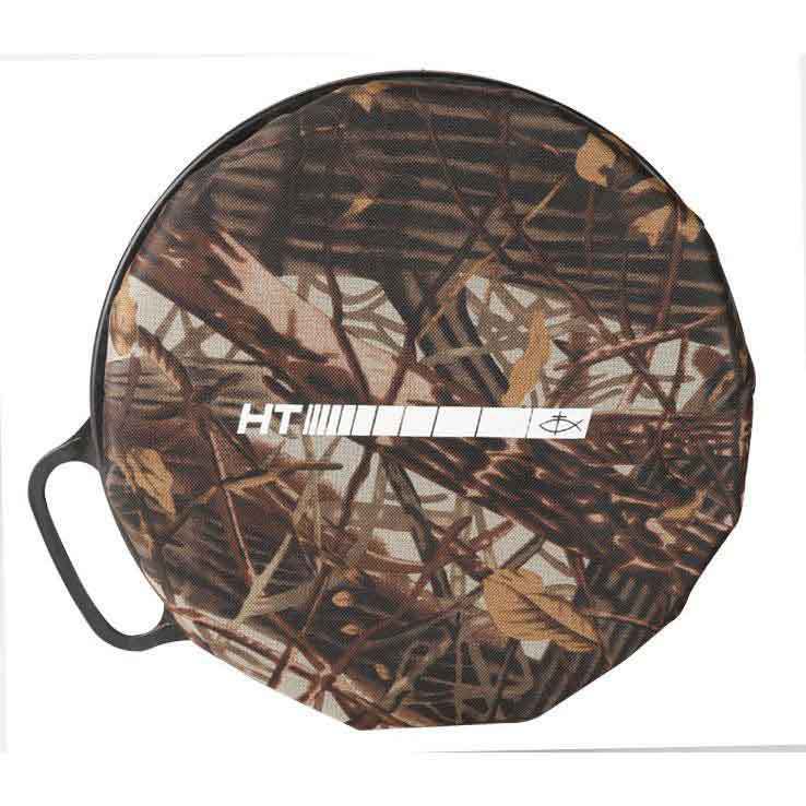 HT Enterprises Polar Swivel Seat Ice Fishing Accessory - Camo - Camo HT Enterprises Polar Swivel Seat Ice Fishing Accessory - Camo - Camo