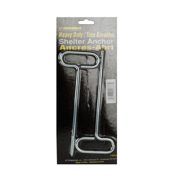 HT Enterprises Ice Anchors Ice Fishing Shelter Accessory - 7in, 2pk - Silver HT Enterprises Ice Anchors Ice Fishing Shelter Accessory - 7in, 2pk - Silver