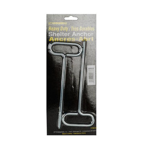HT Enterprises Ice Anchors Ice Fishing Shelter Accessory - 7in, 2pk