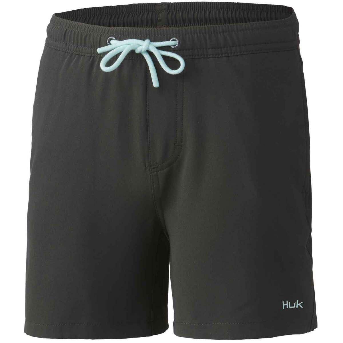 Huk Boys' Pursuit Volley Fishing Shorts - Volcanic Ash - S - Volcanic Ash S Huk Boys' Pursuit Volley Fishing Shorts - Volcanic Ash - S - Volcanic Ash S