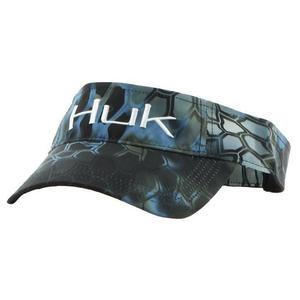 Huk Gear Men's Kryptek Logo Visor - Grey - One Size Fits Most