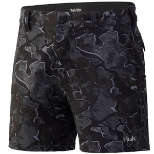 Huk Men's Low Country Chino Fit Fishing Shorts