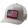 Huk Men's American Trucker Hat - Oyster - One Size Fits Most - Oyster One Size Fits Most