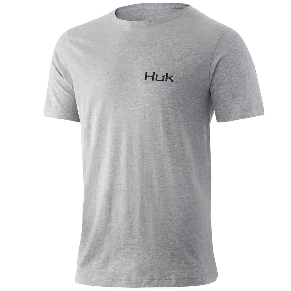 Huk Men's Americana Wave Short Sleeve Casual Shirt Huk Men's Americana Wave Short Sleeve Casual Shirt