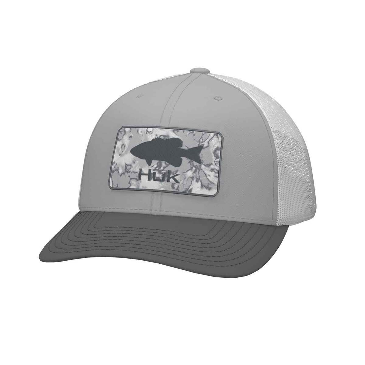 Huk Men's Bass Flats Trucker Hat - Harbor Mist - One Size Fits Most - Harbor Mist One Size Fits Most Huk Men's Bass Flats Trucker Hat - Harbor Mist - One Size Fits Most - Harbor Mist One Size Fits Most