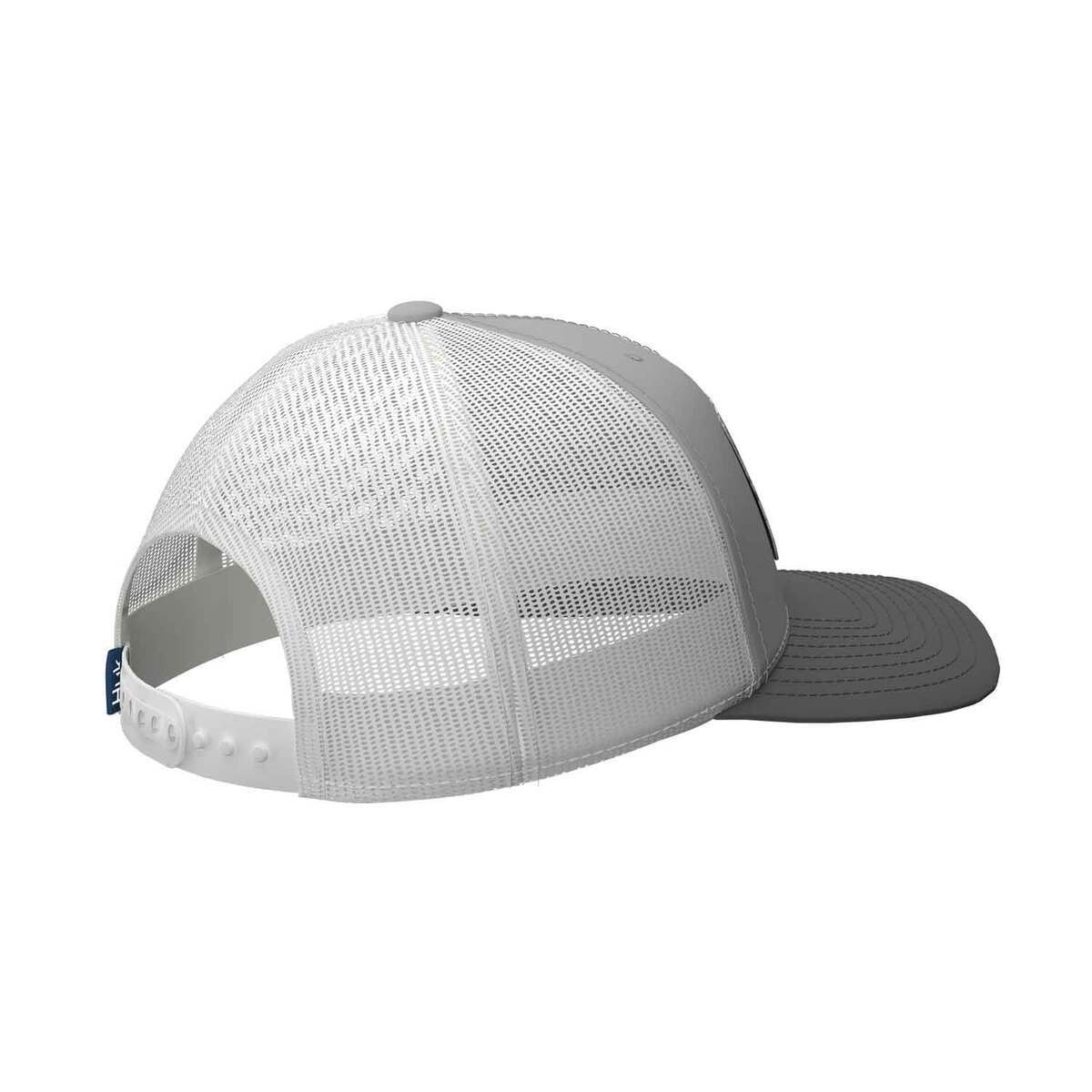 Huk Men's Bass Flats Trucker Hat - Harbor Mist - One Size Fits Most - Harbor Mist One Size Fits Most Huk Men's Bass Flats Trucker Hat - Harbor Mist - One Size Fits Most - Harbor Mist One Size Fits Most