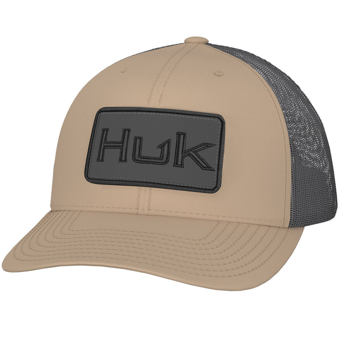 Huk Bold Patch Trucker Hat Overland Trek
