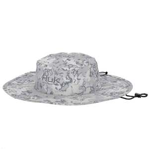 Huk Men's Boonie Fin Flats Sun Hat - Harbor Mist - One Size Fits Most