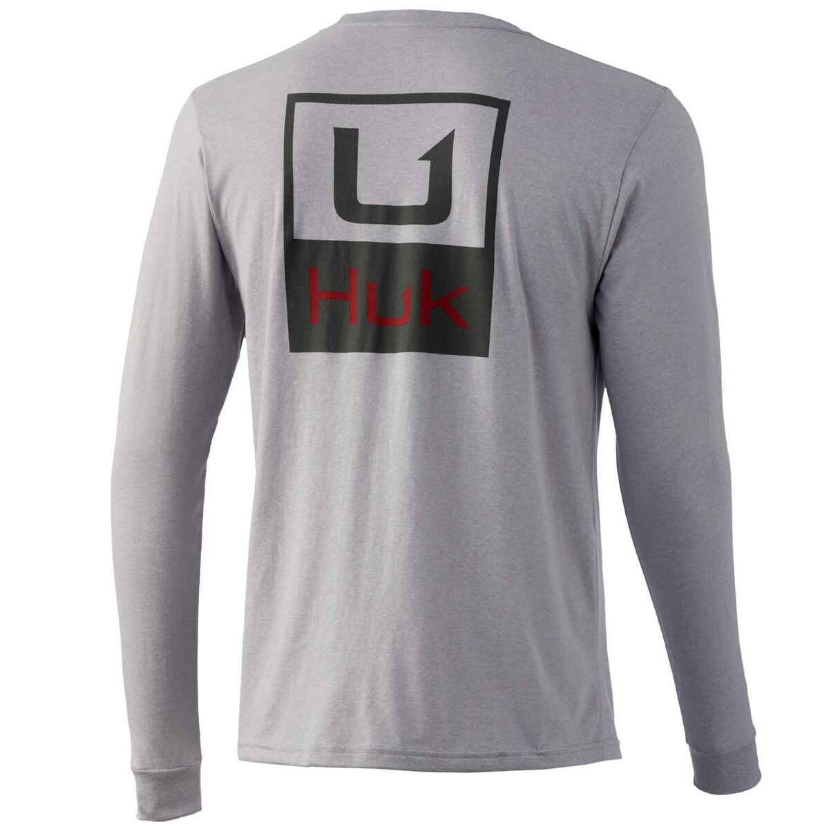 Huk Men's Brand Box Long Sleeve Fishing Shirt Huk Men's Brand Box Long Sleeve Fishing Shirt
