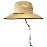 Huk Men's Camo Straw Hat - Natural One Size Fits Most - Tan One Size Fits Most