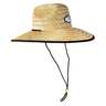 Huk Men's Camo Straw Hat - Natural One Size Fits Most - Tan One Size Fits Most