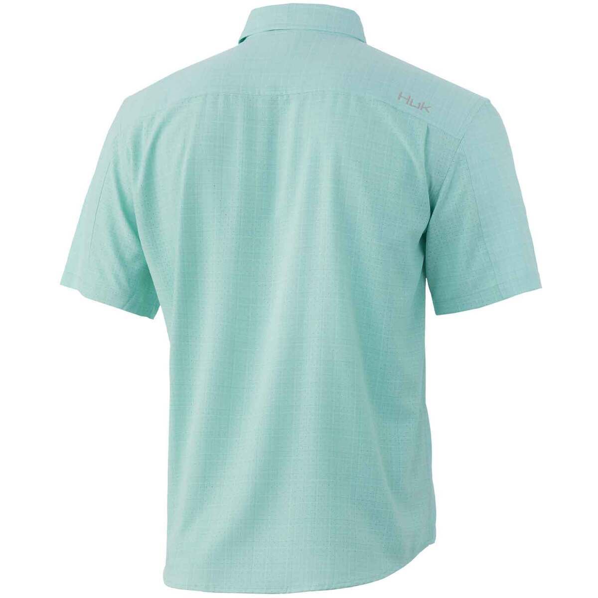 Huk Men's Cross-Dye Teaser Short Sleeve Shirt Huk Men's Cross-Dye Teaser Short Sleeve Shirt