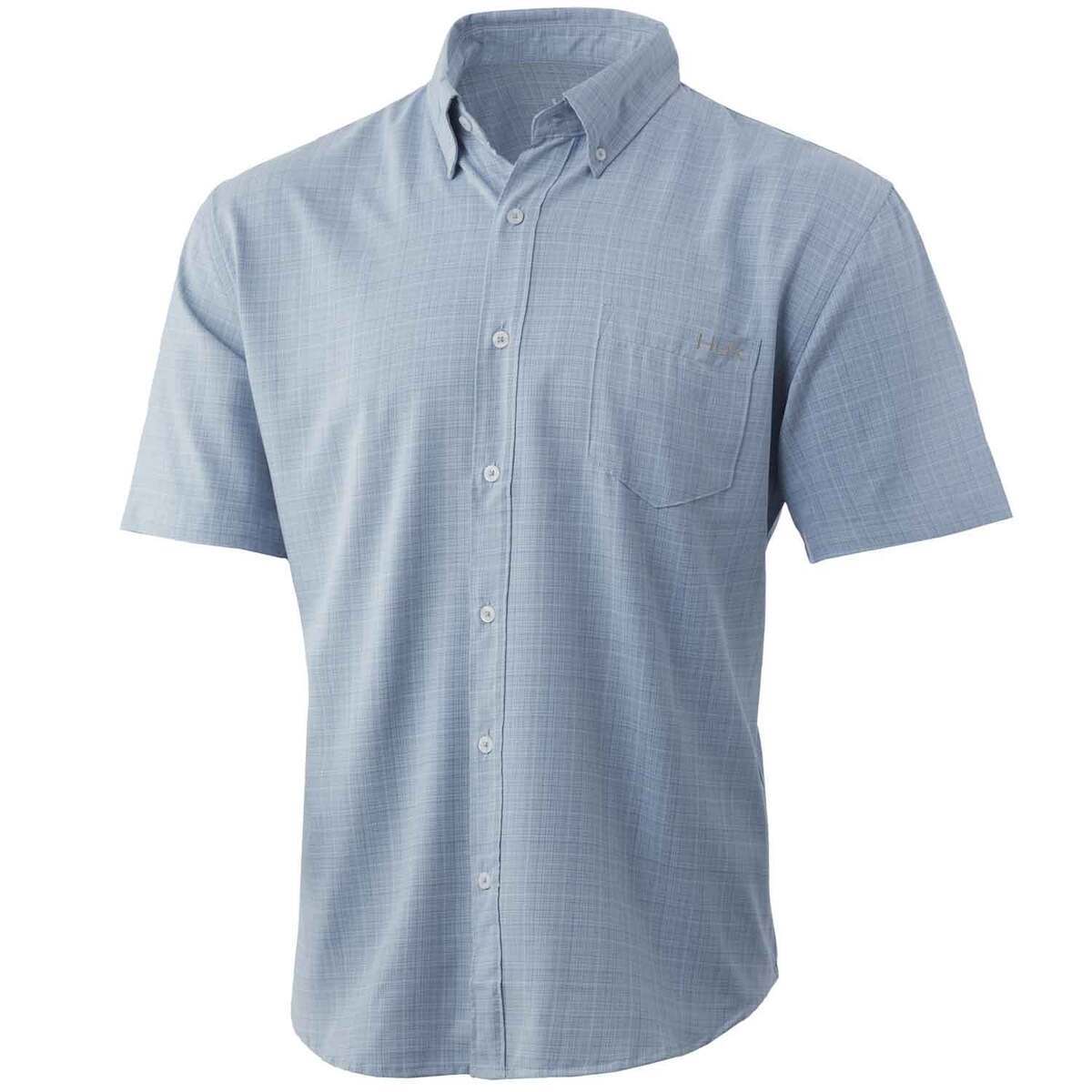 Huk Men's Cross-Dye Teaser Short Sleeve Shirt Huk Men's Cross-Dye Teaser Short Sleeve Shirt