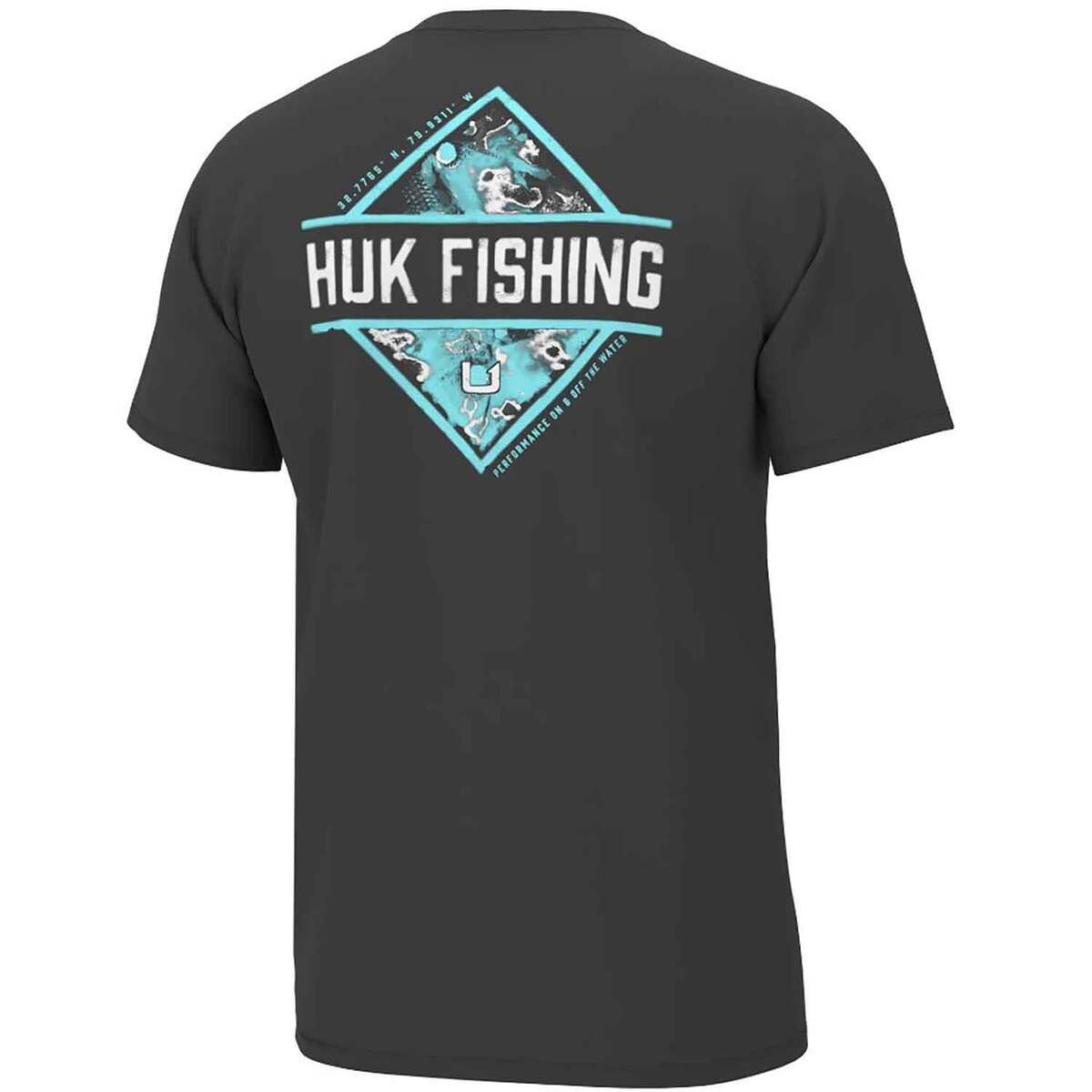 Huk Diamond Flats Volcanic Ash T-Shirt