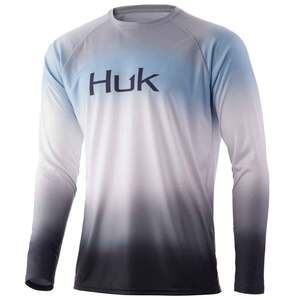 Huk Men's Flare Fade Pursuit Long Sleeve Fishing Shirt