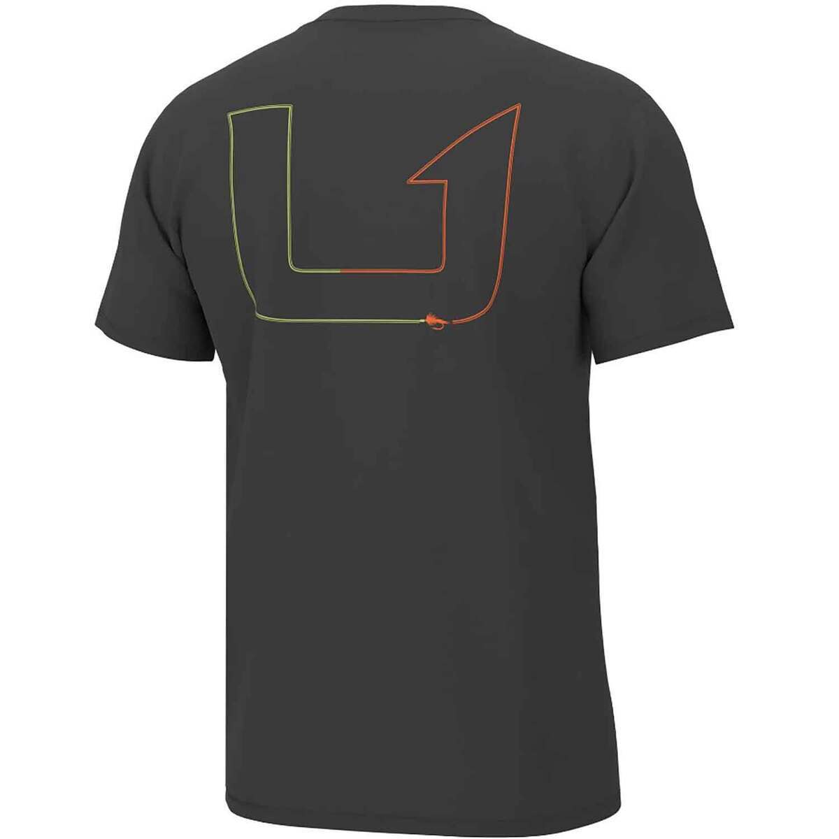 Huk Men's Fly Line Short Sleeve Fishing Shirt Huk Men's Fly Line Short Sleeve Fishing Shirt