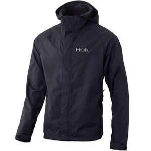 Huk Men's Gunwale Waterproof Packable Rain Jacket