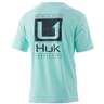 Huk Men's Huk Made Angler Short Sleeve Fishing Shirt