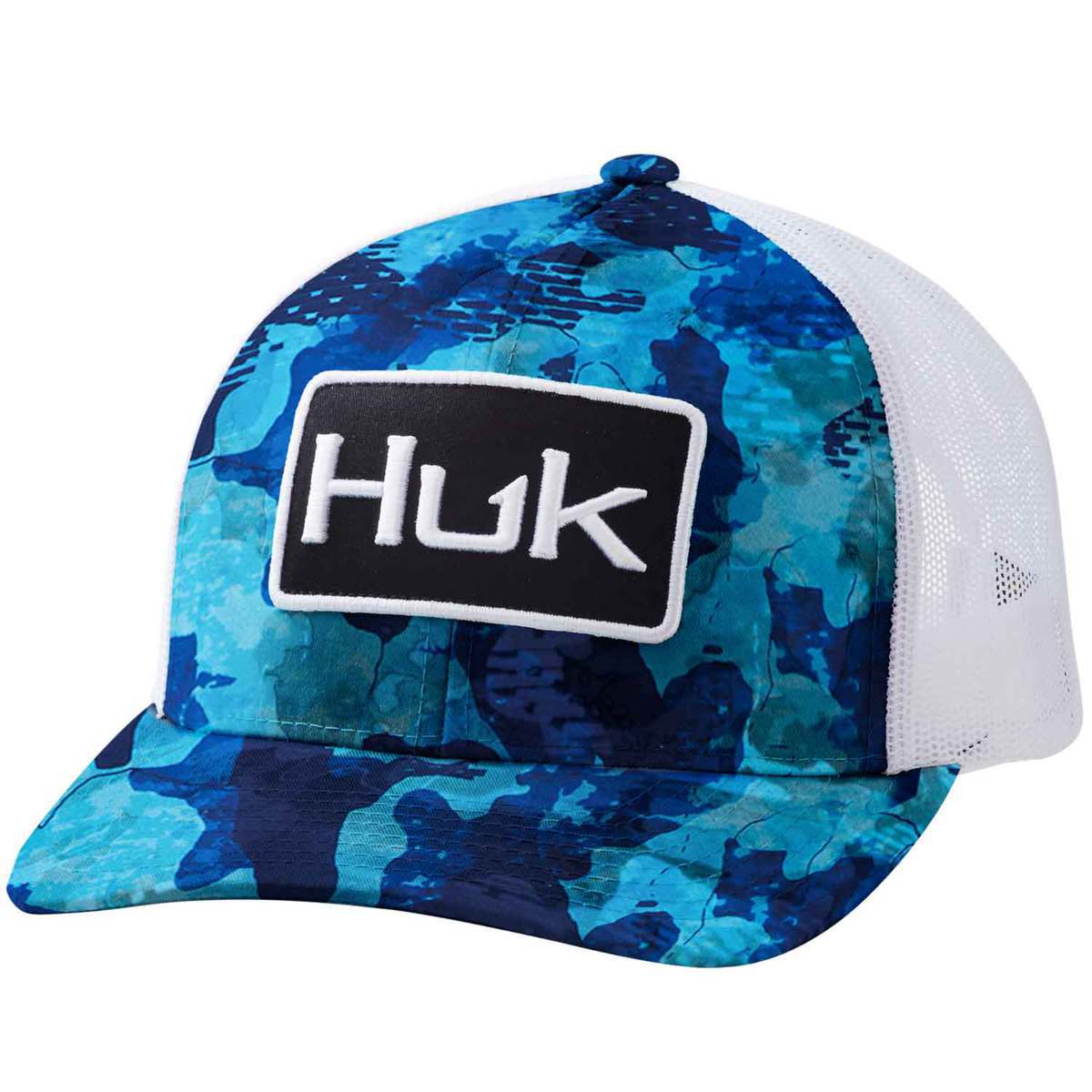 Huk Men's Huk'd Up Refraction Hat - San Sal - San Sal One Size Fits Most Huk Men's Huk'd Up Refraction Hat - San Sal - San Sal One Size Fits Most
