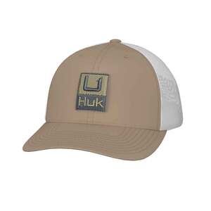 Huk Men's Huk'd Up Trucker Hat - Overland - One Size Fits Most