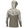 Huk Men's Icon X Hooded Inside Reef Long Sleeve Fishing Shirt - Overland - L - Overland L