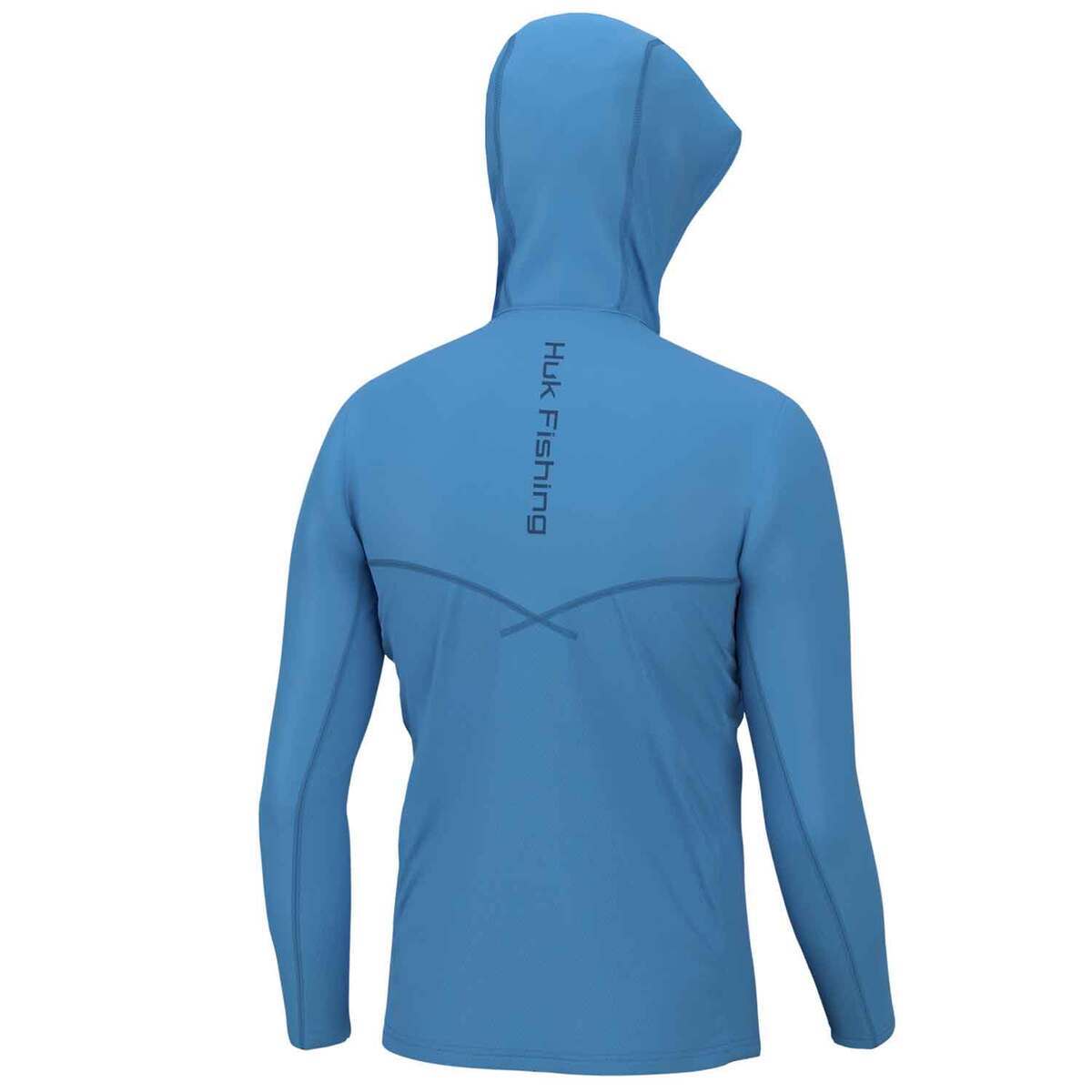 Huk Men's Icon X Hooded Long Sleeve Fishing Shirt Huk Men's Icon X Hooded Long Sleeve Fishing Shirt