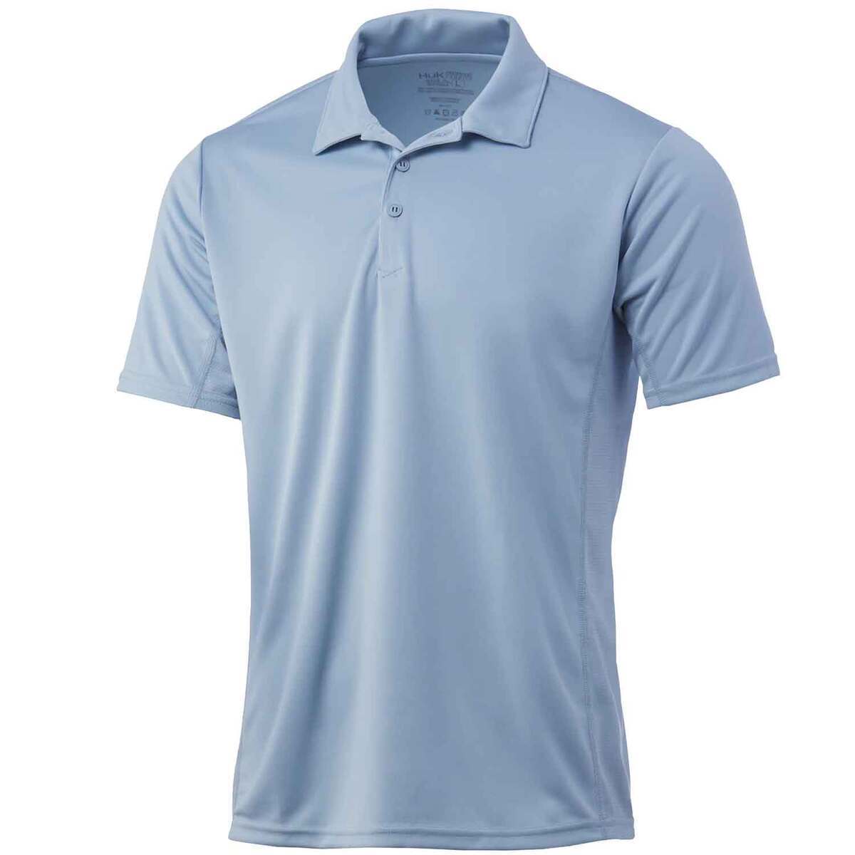 Huk Men's Icon X Polo Short Sleeve Fishing Shirt Huk Men's Icon X Polo Short Sleeve Fishing Shirt