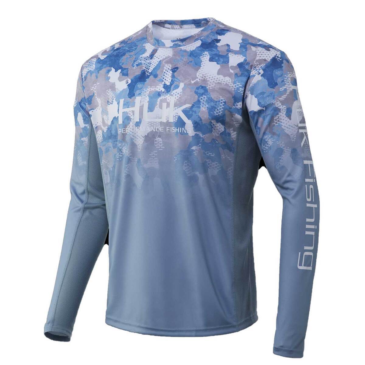 Huk Men's Icon X Refraction Fade Long Sleeve Shirt Huk Men's Icon X Refraction Fade Long Sleeve Shirt