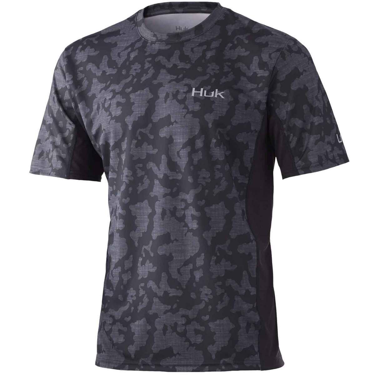 Huk Men's Icon X Running Lakes Short Sleeve Fishing Shirt Huk Men's Icon X Running Lakes Short Sleeve Fishing Shirt