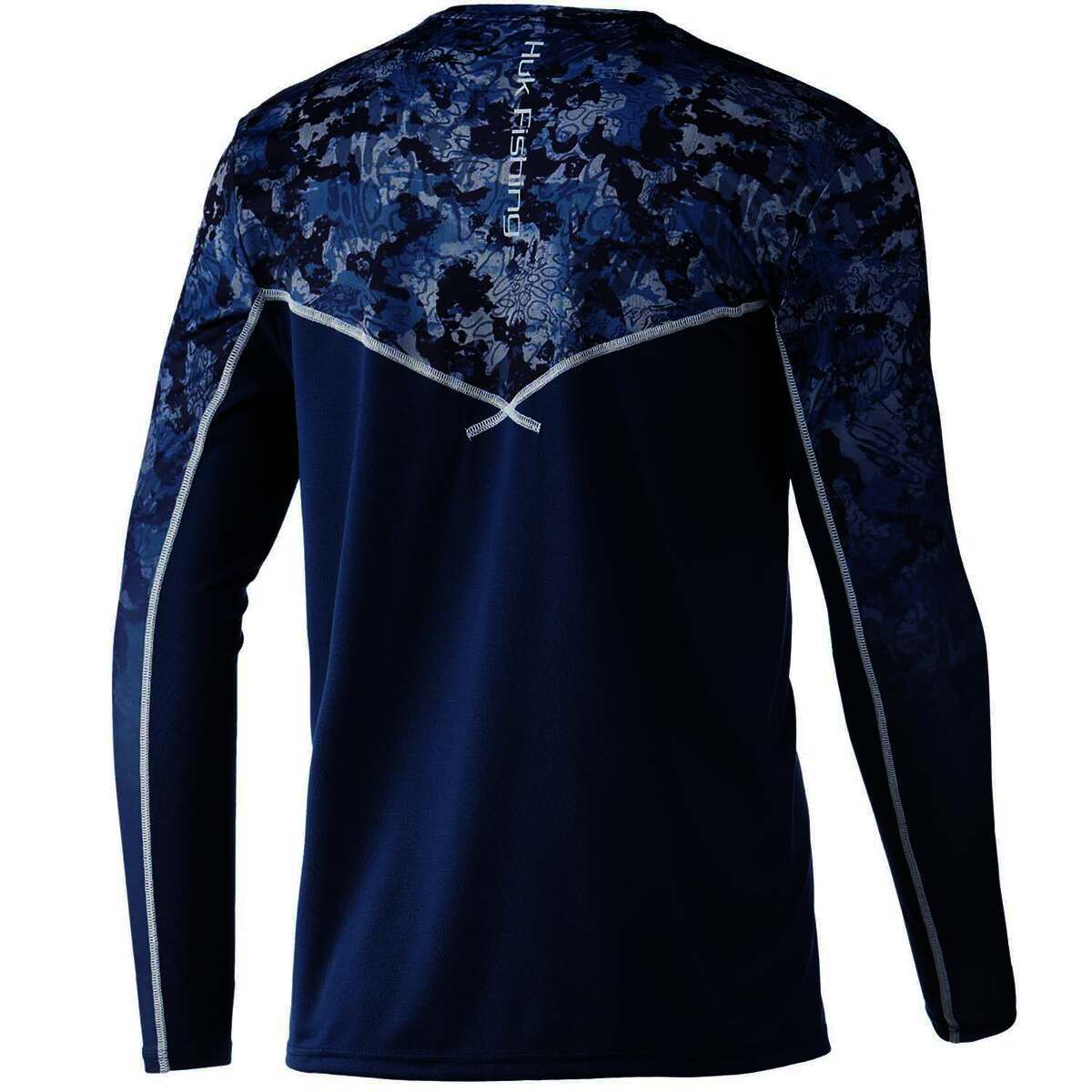 Huk Men's Icon X Tide Change Fade Long Sleeve Fishing Shirt Huk Men's Icon X Tide Change Fade Long Sleeve Fishing Shirt