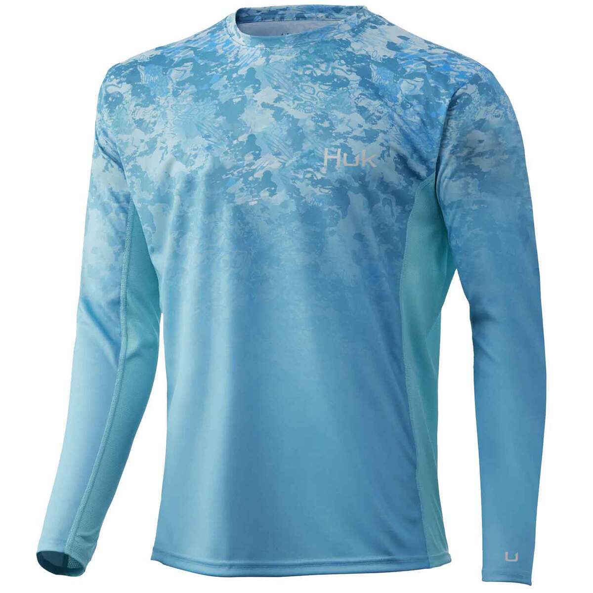 Huk Men's Icon X Tide Change Fade Long Sleeve Fishing Shirt Huk Men's Icon X Tide Change Fade Long Sleeve Fishing Shirt