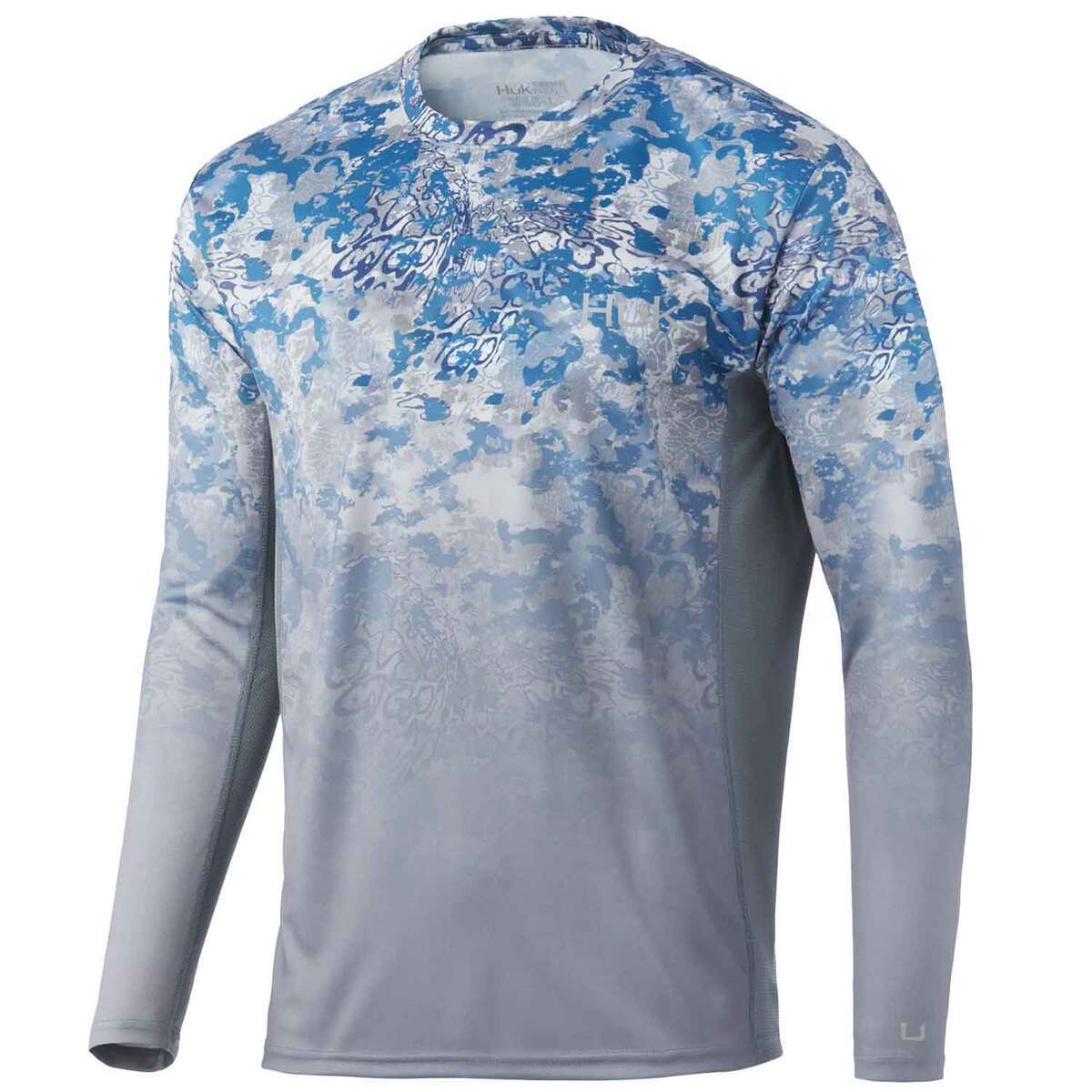 Huk Men's Icon X Tide Change Fade Long Sleeve Fishing Shirt Huk Men's Icon X Tide Change Fade Long Sleeve Fishing Shirt