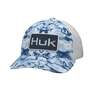Huk Men's Inside Reef Camo Trucker Hat - Azure Blue - One Size Fits Most - Azure Blue One Size Fits Most