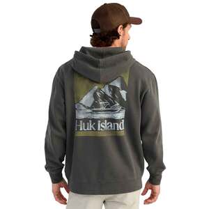 Huk Men's Island Cotton Fleece Fishing Hoodie