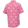 Huk Men's Kona Palm Wash Short Sleeve Fishing Shirt