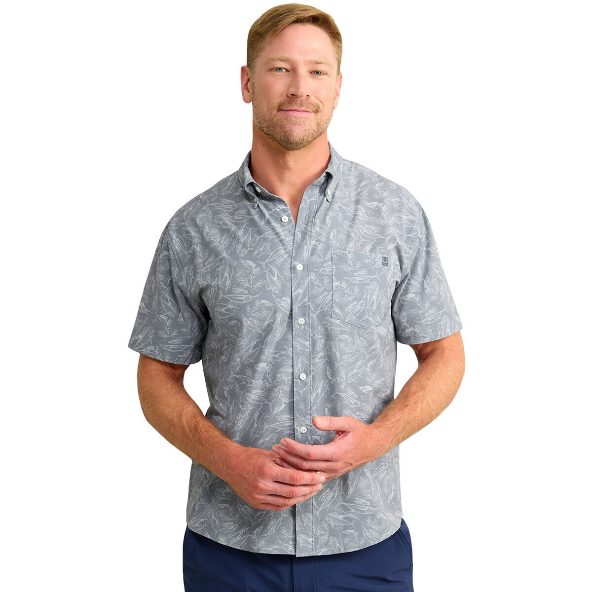 Vêtement Technique Pêche Homme Chemise à Capuche HUK Performance Fishing - Bleu - Taille S - Homme - État Parfait Occasion Chemise Manches Longues Peche Vêtement Technique Pêche Homme Chemise à Capuche HUK Performance Fishing - Bleu - Taille S - Homme - État Parfait Occasion Chemise Manches Longues Peche