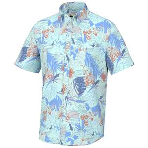 Huk Men's Kona Radical Botanical Short Sleeve Fishing Shirt