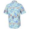Huk Men's Kona Radical Botanical Short Sleeve Fishing Shirt