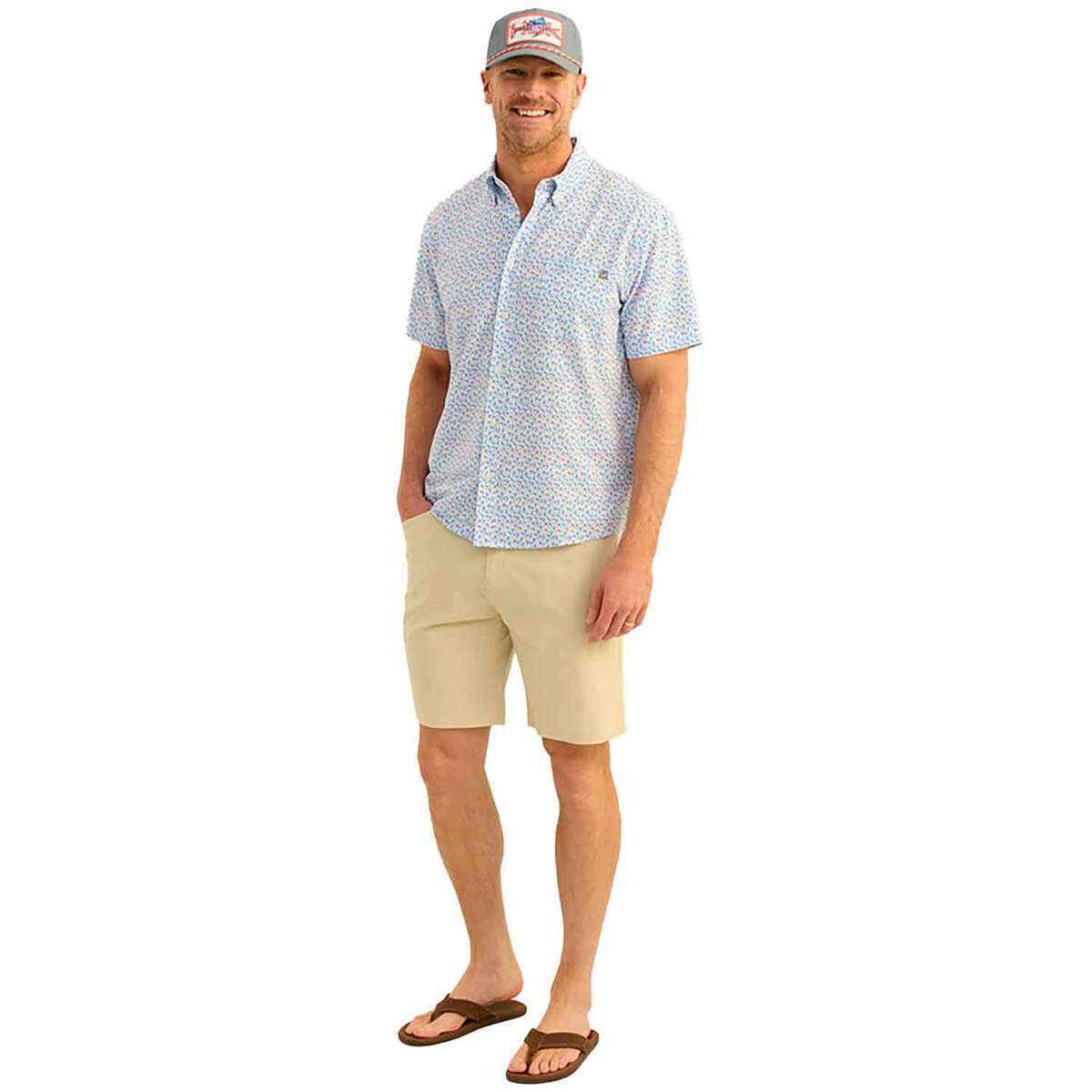 Huk Men's Kona Short Sleeve Fishing Shirt Huk Men's Kona Short Sleeve Fishing Shirt