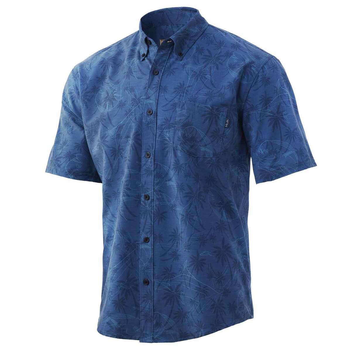 Huk Men's Kona Short Sleeve Fishing Shirt Huk Men's Kona Short Sleeve Fishing Shirt