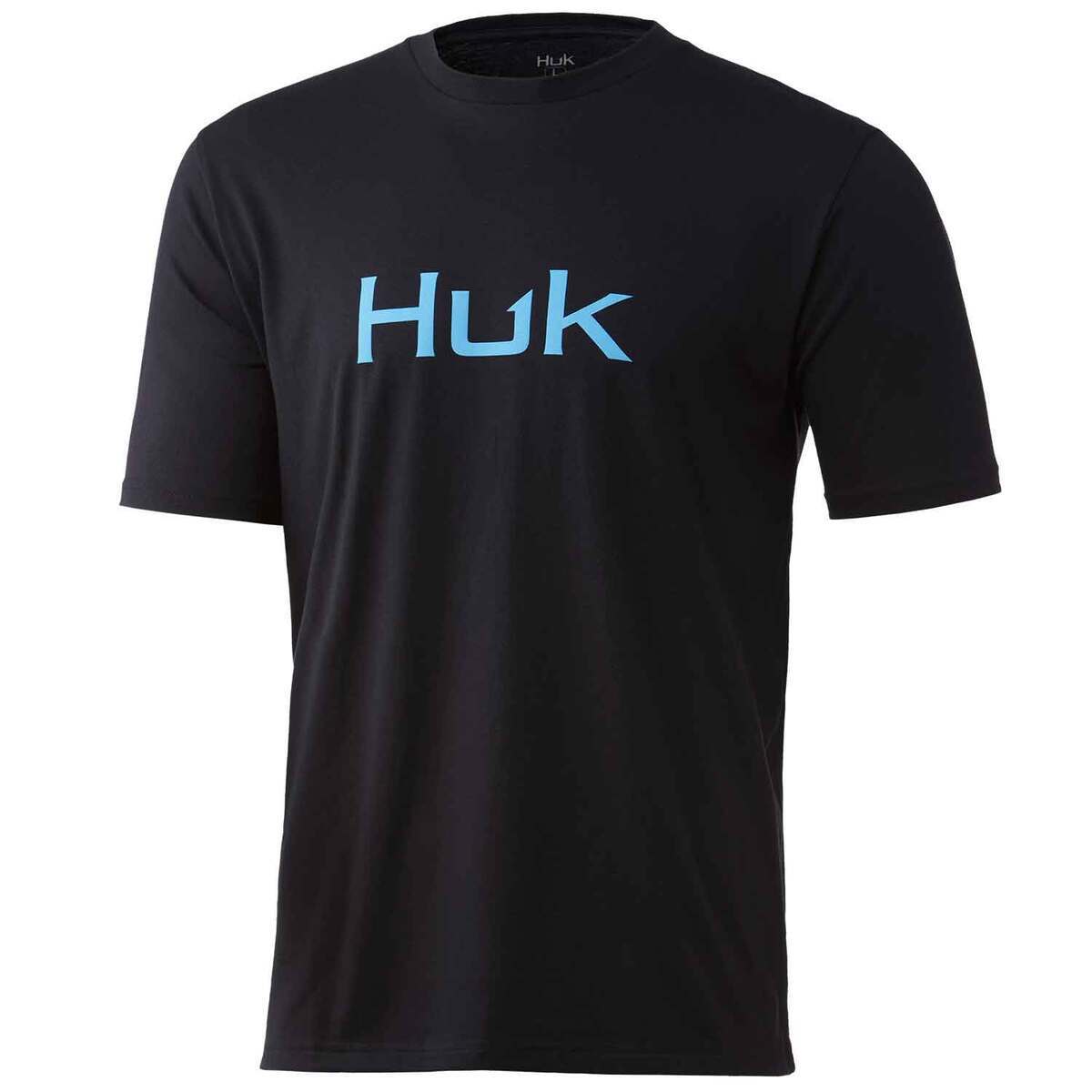Huk Men's Logo Short Sleeve Casual Shirt Huk Men's Logo Short Sleeve Casual Shirt