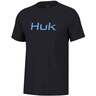 Huk Men's Logo Short Sleeve Fishing Shirt