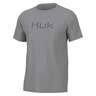 Huk Men's Logo Short Sleeve Fishing Shirt