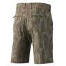 Huk Men's Mossy Oak Bottomland Next Level 10.5in Fishing Shorts - L - Mossy Oak Bottomland L