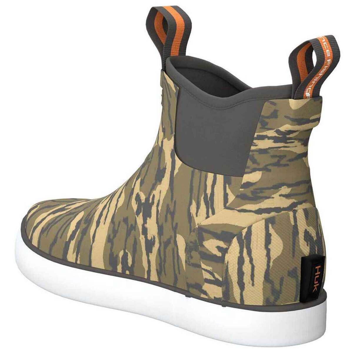 Huk Men's Mossy Oak Bottomland Rogue Wave Waterproof Pull On Boots Huk Men's Mossy Oak Bottomland Rogue Wave Waterproof Pull On Boots