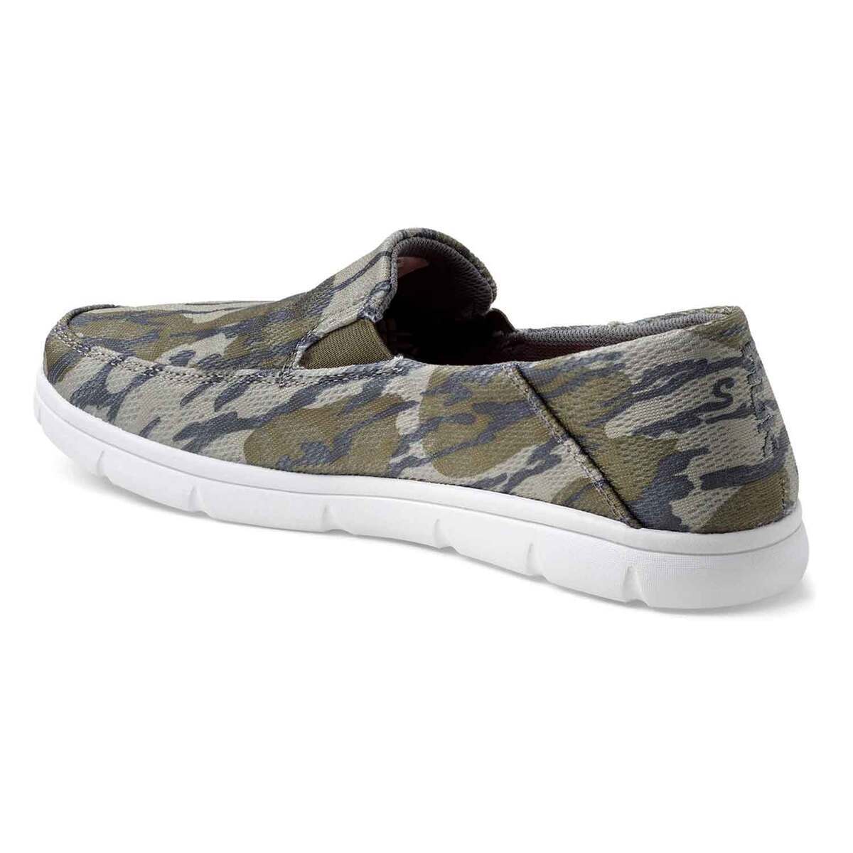Huk Men's Mossy Oak Brewster Slip On Shoe Huk Men's Mossy Oak Brewster Slip On Shoe