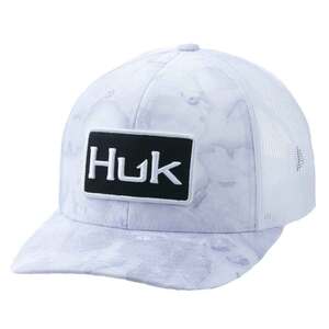 Huk Men's Mossy Oak Fracture Trucker Hat - Mossy Oak Drift - One Size Fits Most