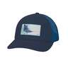 Huk Men's Patch Light Trucker Hat - Sargasso Sea - One Size Fits Most - Sargasso Sea One Size Fits Most